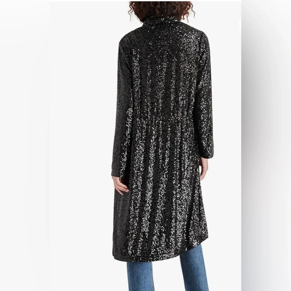 Steve Madden Show Stopper Sequin Duster - Picture 3 of 16